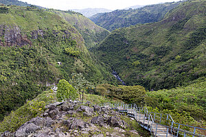 Aussichtspunkt La Chaquira über dem Rio Magdalena