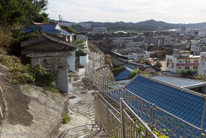 Spaziergang durch das Seongjingol Mural Village