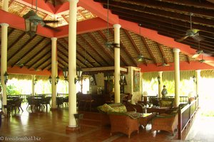Die frühere Reception und Lounge des Riu Melao