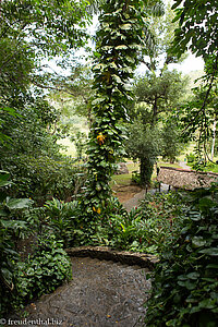 vor dem Eingang der Cueva del Indio