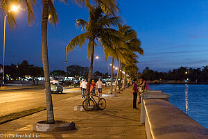 noch ist nicht viel los am Paseo del Prado - Cienfuegos