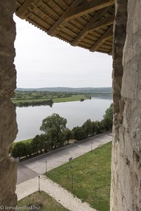 Blick auf den Dnister aus der Festung von Soroca