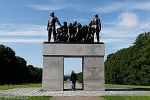 Tor beim Frognerparken - Vigelandsparken