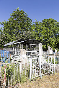 Gräber auf dem Jüdischen Friedhof von Balti in Moldawien.