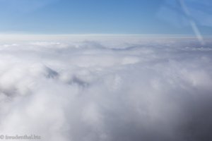 Wolken über dem Talkessel von Salazie