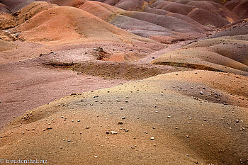 Terres des Couleurs, farbige Erde von Chamarel auf Mauritius