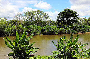 Río San Carlos an der Grenze Nicaraguas