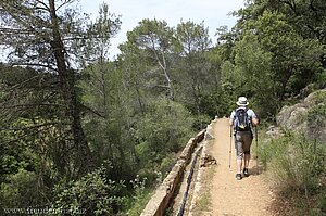 Wanderung entlang alter Bewässerungskanäle zwischen Esporles und Banyalbufar