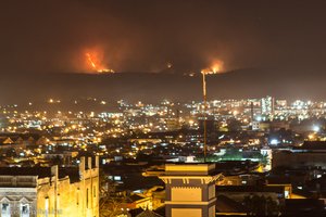 Waldbrände um Santiago de Cuba