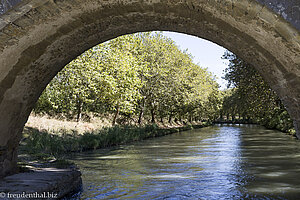 Brücke über den Canal du Midi