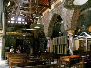in der ältesten koptischen Kirche von Kairo