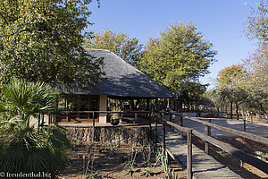 in der African Extreme Safaris bush lodge bei Musina