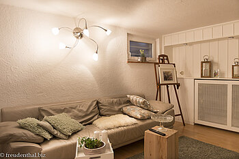 Aufenthaltsraum der Pension Johanna Aufenthaltsraum in der Pension