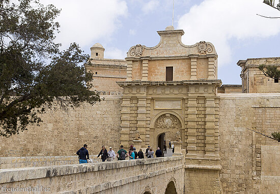 Das Stadttor von Mdina