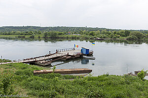 Beim Fähranleger von Soroca, an der Grenze zwischen Moldau und der Ukraine.