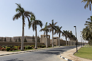 beim Sultanspalast in Salalah