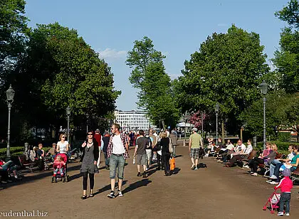 Stadtrundgang durch den Esplanadenpark von Helsinki