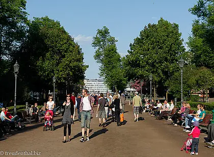 Stadtrundgang durch den Esplanadenpark von Helsinki