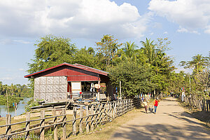 in Ban Khon auf der Insel Don Khon