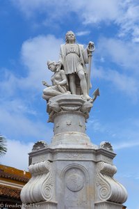 Kolumbusstatue in Cartagena