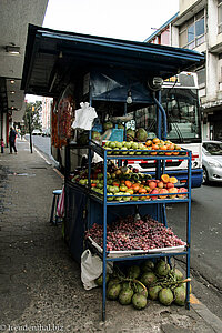 Obststand in San Jose von Costa Rica