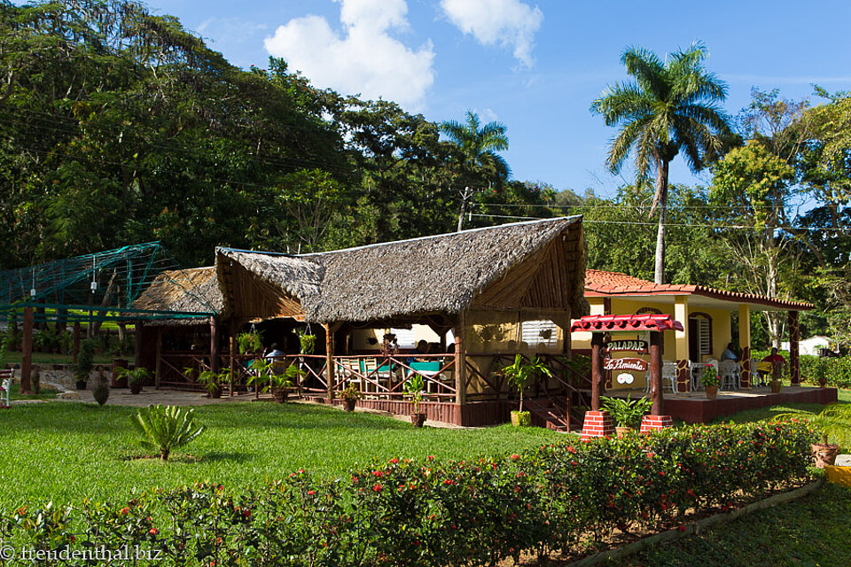 das Paladar la Pimienta in der Nähe vom Rancho san Vicente im Westen Kubas