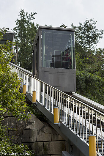 Der Lift zur Namsan Seilbahn