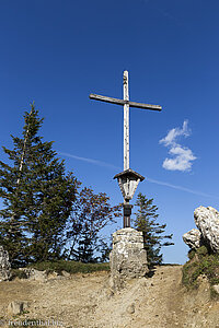 Gipfelkreuz beim Hochhäderich