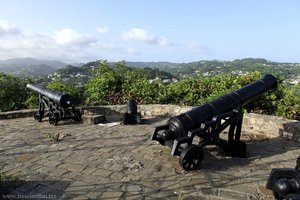 Kanonen auf Duvernette Island