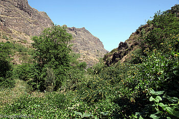 auf dem Weg in die Ribeira Principal