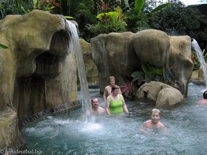 heißes Becken im Spa Baldi Springs