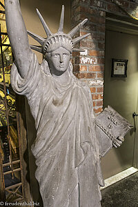 die Freiheitsstatue im Chelsea Market