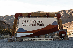 Eingang zum Death Valley National Park