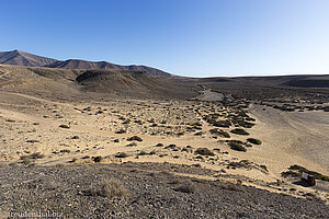 Aussicht zum Naturdenkmal Los Ajaches