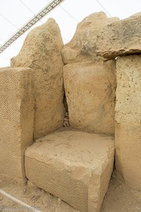 Stehende Steine in der Tempelanlage Mnajdra auf Malta