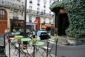 Straßencafé am Montmartre