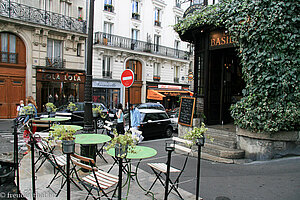 Straßencafé am Montmartre