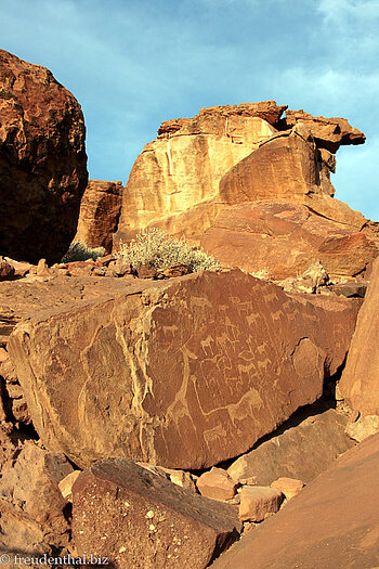 Felszeichnungen in Twyfelfontein