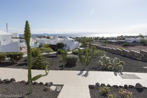 Blick über die Anlage nach Fuerteventura