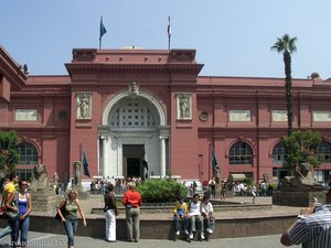 Eingangsbereich des Ägyptischen Museums