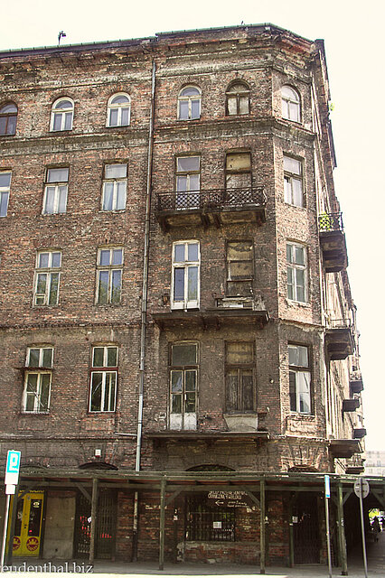 Haus im Warschauer Getto