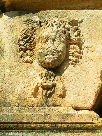 Bildhauerei eines Engels bei Arykanda