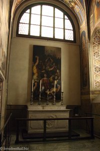 in der Nikolaus-Kapelle des Vatikan