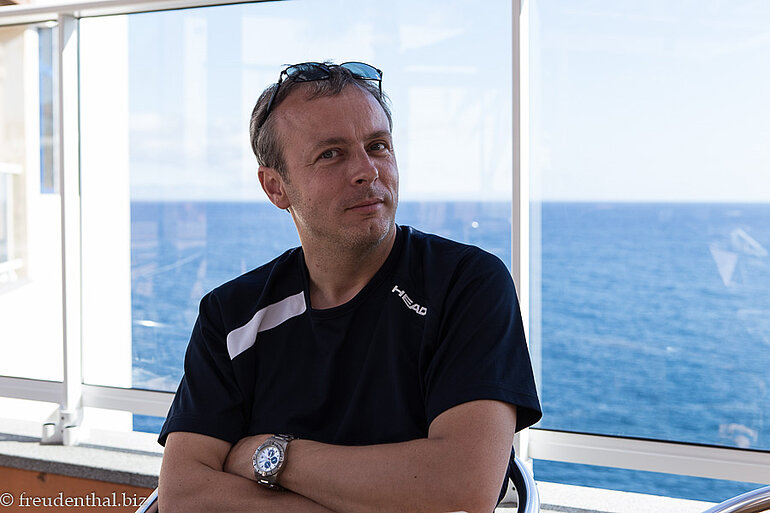 Lars im Hotel Galosol nahe Funchal