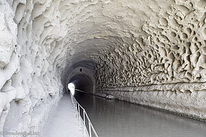 der Tunnel von Malpas am Canal du Midi