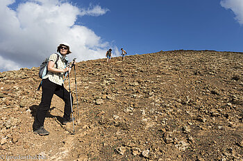 Zum Gipfel der Montaña de Guardilama