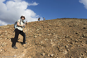 Zum Gipfel der Montaña de Guardilama