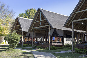 Safari-Zelte in der Sabie River Bush Lodge