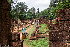 Banteay Srei in Kambodscha