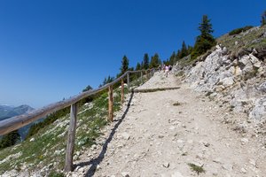 Schweißtreibender Aufstieg auf den Breitenberg
